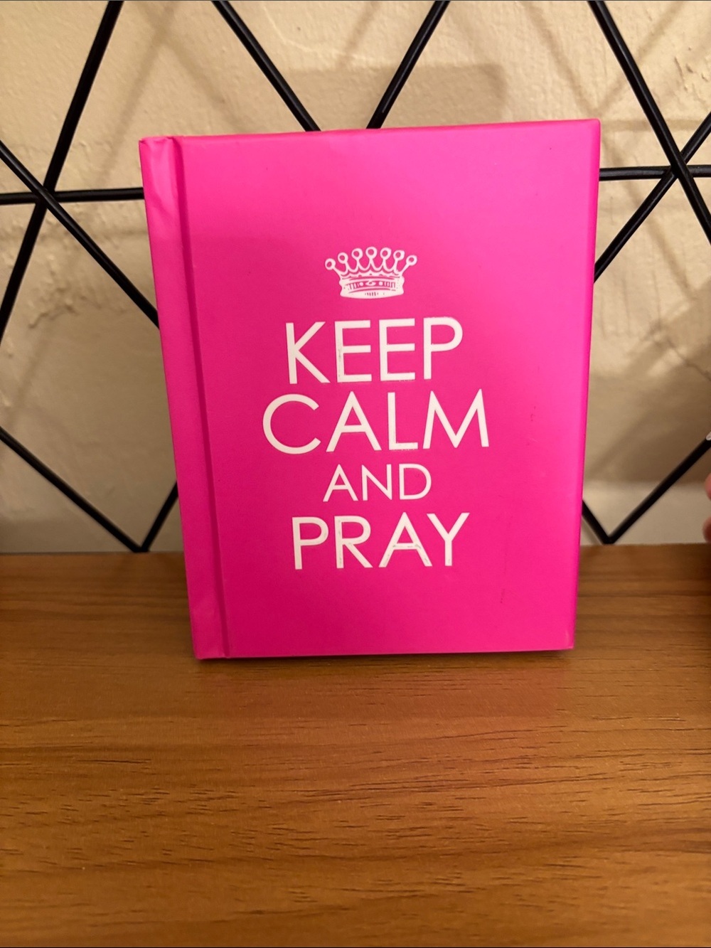 Inspirational Hardcover KEEP CALM & PRAY Book